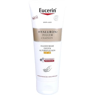 Eucerin Anti-Age Hyaluron-Filler +Elasticity Handcreme gegen Altersflecken, 75 ml Creme