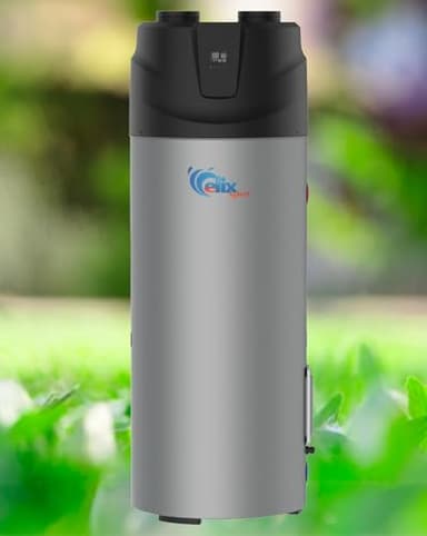 Brauchwasserwärmepumpe 300, Brauchwasser Wärmepumpe 300l, ELIX 300, Warmwasserspeicher Hybrid 300l, Warmes Wasser Neue Generation R290, Boiler 300L