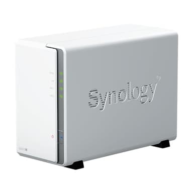 Synology DS223j 2-Bay Diskstation NAS (Realtek RTD1619B 4-Core 1.7 GHz 1GB DDR4 Ram 1xRJ-45 1GbE LAN-Port) 8TB Bundle mit 2X HAT3300-4T