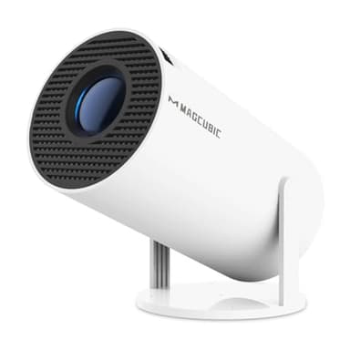 Magcubic Mini Beamer 4K Unterstützt Android 11, Smart Projector 5G WiFi 6 BT 5.4, Mini Projektor Full HD 1080P Unterstützt 200ANSI 8000L Auto Horizontal Trapezoid Correction (weiß)