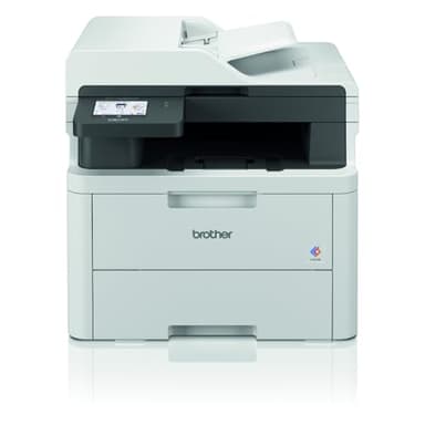 Brother DCP-L3555CDW - Kompaktes 3-in-1 Farb-LED Multifunktionsgerät mit WLAN/LAN, ADF und Duplexdruck