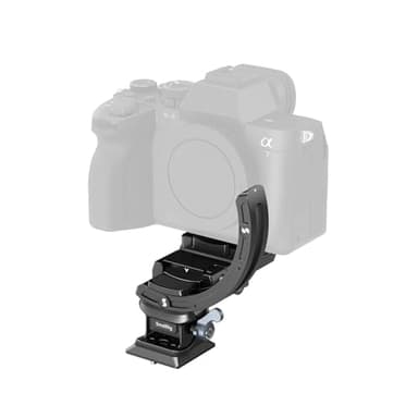 SMALLRIG Horizontal-zu-Vertikal-Montageplatten-Kit für spiegellose Kameras, für Sony, für FUJIFILM, für Nikon, für Canon, Stativmontagering-Objektivhalterung mit Schnellwechselplatte für Arca – 4349