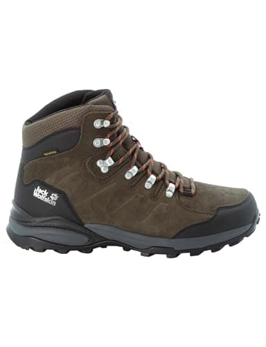 Jack Wolfskin Herren Refugio Texapore Mid M Walking Schuh, Khaki Phantom, 44.5 EU