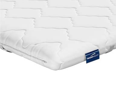 Traumnacht viscoelastischer orthopädischer Matratzentopper, mit Memory Foam Effekt, Öko-Tex zertifiziert, 140 x 200 cm, produziert nach deutschem Qualitätsstandard