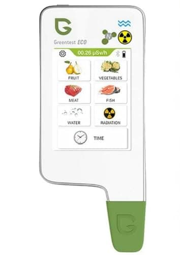 Greentest Eco 6 Geigerzähler Nitrattester Fleisch Fisch TDS Wassertester Strahlenmessgerät Strahlungsmessgerät nitrat tester messgerät geiger counter dosimeter nitratmessgerät