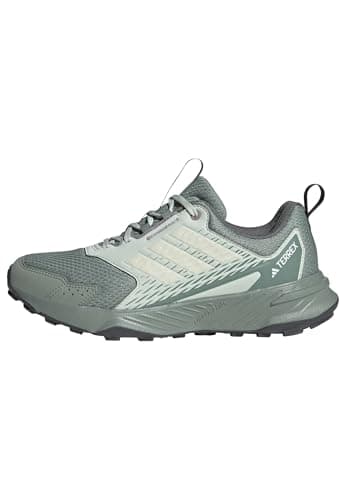 adidas Damen Terrex Tracefinder 2 Trail Running Shoes Trailrunning-Schuhe, Silver Green/Off White/preloved fig