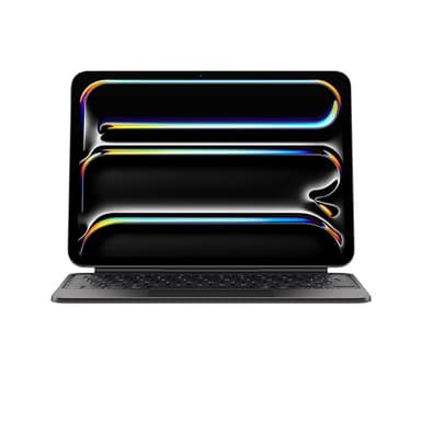 Apple iPad Magic Keyboard Case für das 11'' iPad Pro (M4) für angenehmes Tippen, integriertes Trackpad, Reihe mit Funktionstasten, Deutsch - Schwarz ​​​​​​​