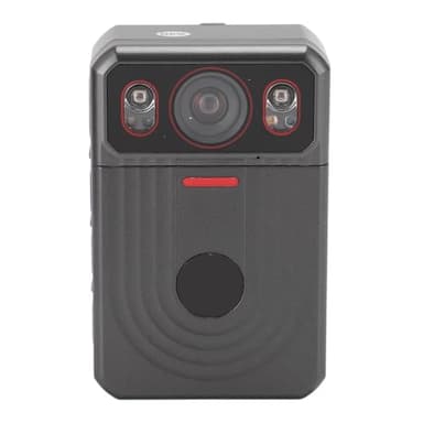 2K-Körperkamera, 128-GB-Körperkameras mit Nachtsicht, 3300-mAh-Akku für 15 Stunden, IP66, USB-C-Design für Strafverfolgung, Sicherheit und Arbeiten Im Freien