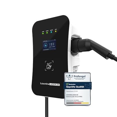 DaheimLader Smart PRO Wallbox 11kW mit 5m Ladekabel, mit App, PV-Überschussladen, Lastmanagement, RFID, 14a,