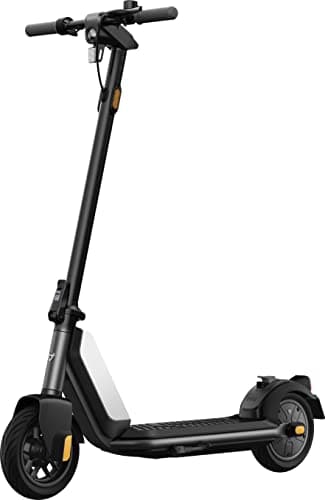 NIU KQi1 Pro Faltbarer E-Scooter mit Straßenzulassung (20km/h, 25km Reichweite, 450W Heckantrieb, extra breite 9" Luftreifen, große Trittfläche, Dual-Bremssystem, IP54, klappbar, LED-Display & App)