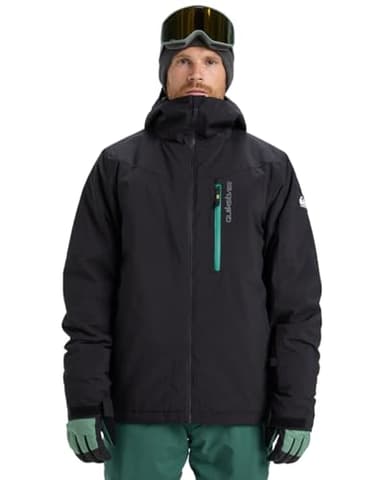 Quiksilver Titano Snow Jacke, Schwarz, Größe L