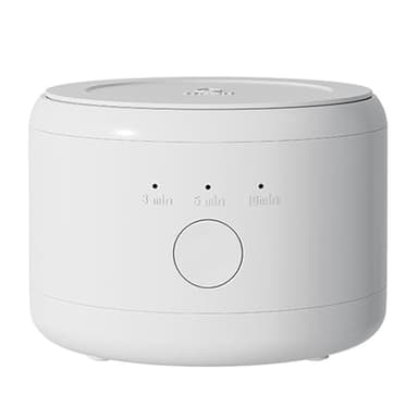 Ultraschallreinigungsgerät 50000Hz, 20W Zahnschiene, Retainer, Aligner und Schmuckreiniger, 160ml mit UV-Reinigung, 5 Minuten Reinigung für Zahnersatz, Mundschutz und Uhren