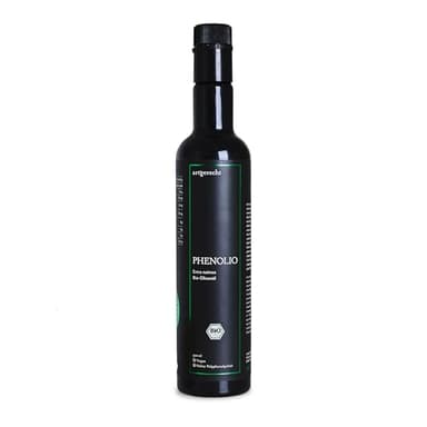 PHENOLIO Bio-Olivenöl Artgerecht 500ml – Extra Natives Olivenöl Picual aus Andalusien | Hoher Polyphenolgehalt | Antioxidativer Zellschutz & Herz-Kreislauf-Unterstützung | Kaltgepresst & ungefiltert