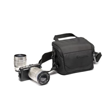 Manfrotto Advanced Shoulder Bag XS III, für Spiegelreflex- und Spiegellose Kameras mit Objektiv, Kameratasche, Kameratasche mit Stativhalterung und Regenschutz