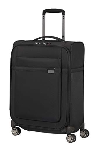 Samsonite Airea - Spinner S, Handgepäck, 55 cm, 41 L, Schwarz (Black)