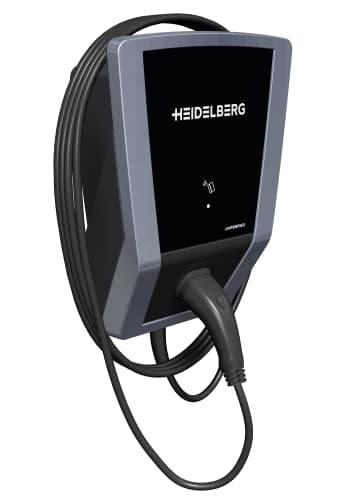 HEIDELBERG Amperfied Wallbox 11 kW für Solaranlagen. PV-Laden bereits ab 1,4 kW Solarertrag. Vermeidet teuren Netzbezug. Ladestation Connect.solar inkl. 7,5 m Ladekabel. Optional 5 Jahre Garantie.