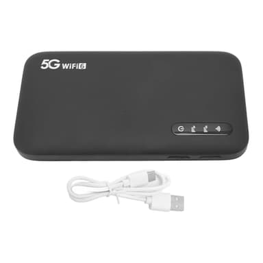 5G Tragbarer Hotspot, Tragbarer 5G -Router, 5G WiFi Hotspot, 16 Geräte 6100mAh Akku, 2,77 Gbit/S Download -Geschwindigkeit, IP67 Wasserstaubdicht