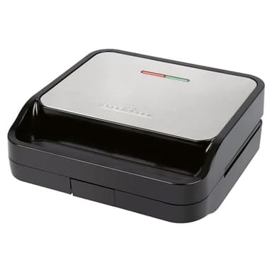 ProfiCook® Sandwichmaker | muschelförmige Sandwiches mit extra viel Füllung | antihaftbeschichtet | XXL-Toastscheiben | 750 Watt Toaster Sandwichtoaster | Backampel | Sandwich Maker | PC ST 1297