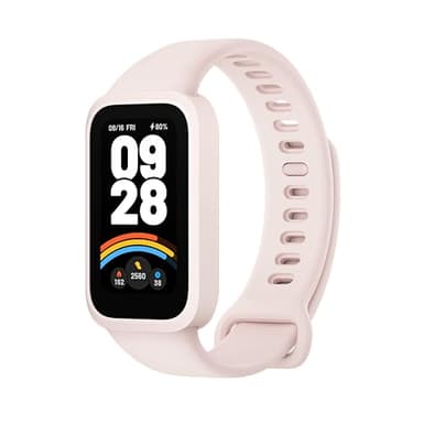 Xiaomi Smart Band 9 Active，Sports Fitness Tracker，Watch，1.47'' TFT Display, 60Hz high Refresh Rate，18 Days Battery Life，Sleep and Health Monitoring，50 Sports Modes, 5ATM, iOS & Android, Rosa