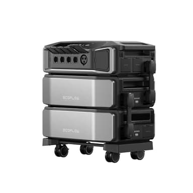 EcoFlow DELTA Pro Ultra Powerstation 12kWh, DELTA Pro Ultra mit Zusatzakku, 6 900 W AC-Ausgang, erweiterbar auf 30 kWh, LFP-Batterie, App-Überwachung, Solargenerator für Zuhause, Notfälle, Wohnmobile