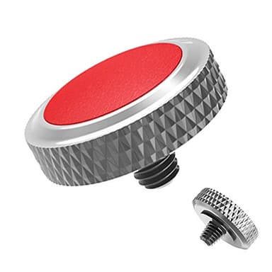 JJC Auslöseknopf für Fuji Soft Release Button für Fujifilm X Half X100VI X100V X-T5 X-T4 X-T3 X-T30II X-E5 X-E4 X-E2S X-E3 X-PRO1 X-PRO2 X-T2 X-T10 X-T20 X100 X100S X100T für Sony RX1R II RX10 IV III