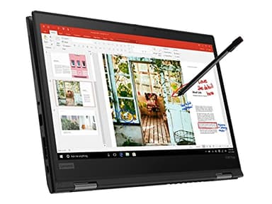 Lenovo Thinkpad X390 Yoga Convertible Tablet 13,3 Zoll Touch Display Intel Core i5 256GB SSD Festplatte 8GB Speicher Windows 11 Pro UMTS LTE Notebook Laptop (Generalüberholt)