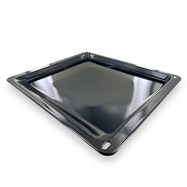 DL-pro Backblech emailliert 42,2x37x2,3cm für AEG Electrolux Juno Zanker Zanussi 353193923/3 3531939233 353193923 für Backofen Herd