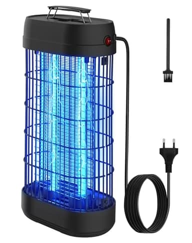 EUQQZU Insektenvernichter, 22W Mückenfalle Mückenlampe Fliegenfalle Elektrisch, Verbesserte 3 Mückenbekämpfung Technologien und 2 Sicherheitsschutz Technologien, Perfekt für Innen und Aussen