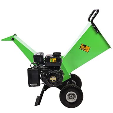 GARDENBEAUT R30 Benzin Häcksler, 7 PS 212 CCM 4-Takt Benzinmotor, max. 76 mm Aststärke, Holz Häcksler Gartenhäcksler