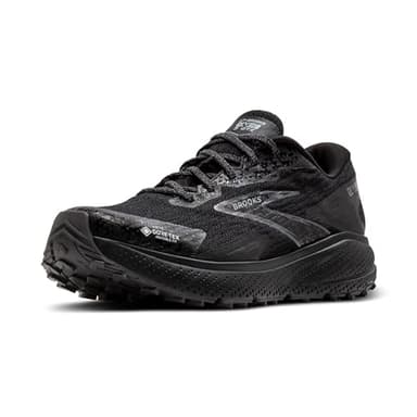 Brooks Damen Divide 5 GTX Sneaker, Black Alloy Primer Grey, 38.5 EU