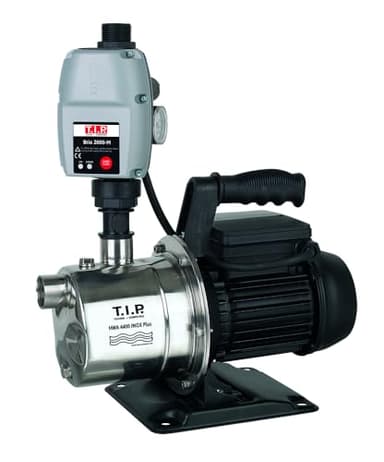 T.I.P. Edelstahl Hauswasserautomat - 4250 l/h Kapazität, 44 m Förderhöhe, 900 W Power, Automatiksteuerung - Ideal für druckabhängige Wasserversorgung, HWA 4400 INOX, 31192