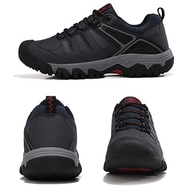 ASTERO Sneaker Herren Leicht Wanderschuhe Blau 44