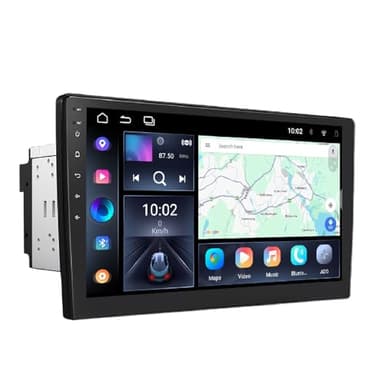 Eonon Android 13 10,1 Zoll Verstellbarer Bildschirm Doppel-Din 2+32GB Kabelloses CarPlay Android Auto GPS Navigationssystem Android Auto Bildschirmspiegelung Bluetooth USB WiFi EQ Autoradio UA13-Plus
