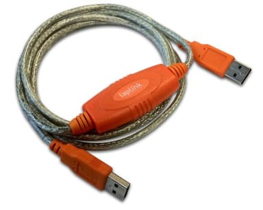 LAPLINK USB 2.0 High-Speed-Übertragungskabel zur Verwendung mit PCmover-Migrationssoftware (nicht enthalten), Hochgeschwindigkeits-Datenübertragungen mit bis zu 480 Mbit/s, 1,8 m