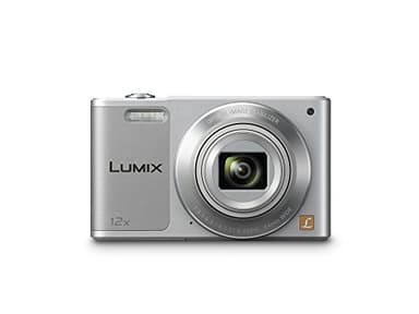 Panasonic LUMIX DMC-SZ10EG-S Style-Kompakt Digitalkamera (12x opt. Zoom, 2,7 Zoll LCD-Display um 180° schwenkbar,WiFi, HD-Videos, Bildstabilisator) silber