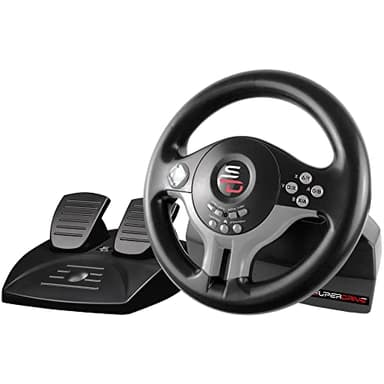 Subsonic Superdrive - Rennlenkrad / Lenkrad Driving Wheel SV250 mit pedalen und Schaltpaddles für Nintendo Switch - PS4 - Xbox One - PC