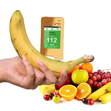 Greentest 6 in 1ECO 5 + Fischnitrat-Tester-Analysator, Strahlungsdetektor-Geigerzähler, Wasserzähler TDS PPM, Tester für Gemüse, Obst, Fisch, Fleisch für Lebensmittelsicherheit