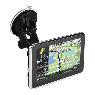 Ejoyous Navigationsgeräte für Auto, GPS Navigationssystem Universal 5 Zoll Touchscreen für LKW PKW Busse mit Sprachansage 2D/3D Navigation und europäischer Karte