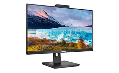 Philips 272S1MH - 27 Zoll FHD Monitor, Webcam, höhenverstellbar, FreeSync (1920x1080, 75 Hz, VGA, DVI, HDMI, DisplayPort, USB Hub) schwarz