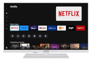 Telefunken Fernseher 40 Zoll Smart TV Powered by TiVo (Full HD, HDR, HD+ 6 Monate inkl., Triple-Tuner) XF40TO750M-W