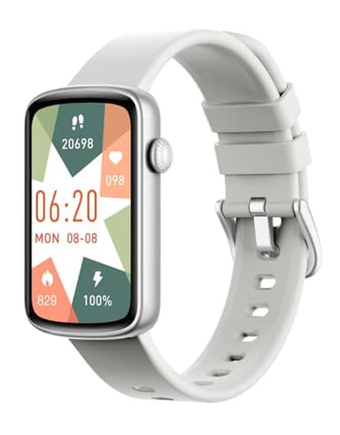 SHANG WING Smartwatch Damen Fitnessuhr Schmal Fitness Tracker Schrittzähler Uhr mit Pulsuhr SpO2 Messung Schlafüberwachung Sportuhr Klein Wasserdicht IP68 Smart Watch Sport für Android iOS Handy