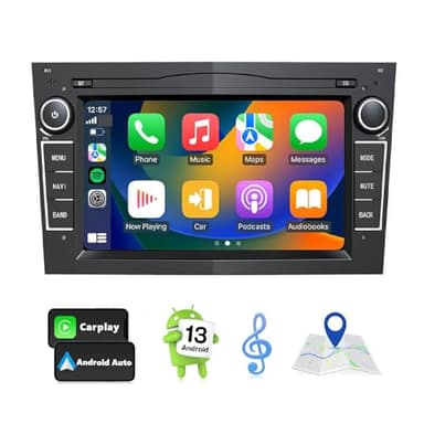Eonon 7 Zoll Android 13 2+32GB Autoradio kompatibel mit Opel Antara Astra Corsa Meriva Vectra Zafira GPS Navi kabellos CarPlay Android Auto Bluetooth RDS WiFi SWC Bildschirmspiegelung OPA13