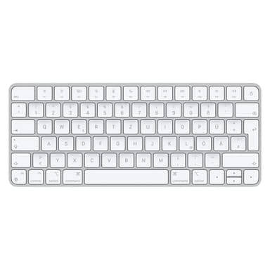 Apple Magic Keyboard: Bluetooth, wiederaufladbar. Kompatibel mit Mac, iPad oder iPhone; Deutsch, Silber