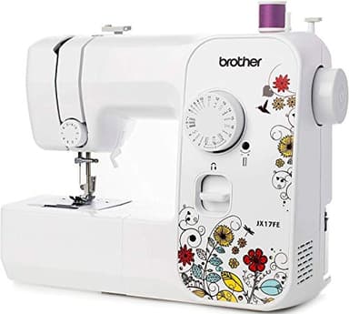 Brother JX17FE Nähmaschine mit 17 Nähprogramme, Freiarm, Elektrische Nähmaschinen, Fantasy