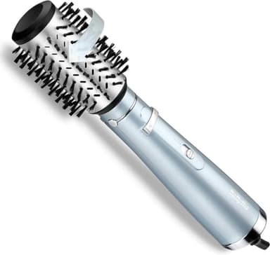 BaByliss AS773E Hydro Fusion Warmluftbürste mit Super-Ionen-Technologie, Eisblau, 1 Stück (1er Pack), 800 g