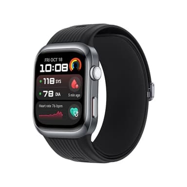 HUAWEI Watch D2 Smartwatch, 1,82" AMOLED-Display, Ambulante Blutdruckmessung, schlankes Design, EKG, smarte Lifestyle-Funktionen, Gesundheits-Community, kompatibel mit iOS & Android™, Schwarz