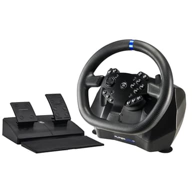 SUBSONIC Superdrive - Rennlenkrad/lenkrad SV950 mit Pedalen und Schaltwippen Xbox Serie X/S, PS4, Xbox One, PC (programmierbar für alle Spiele)