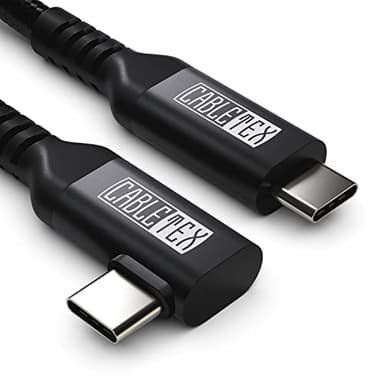 CABLETEX 5m Link Kabel kompatibel mit Meta Quest 3, Oculus Quest 2, PICO 4, PSVR2, USB 3.2, USB C - Virtual Reality Kabel Gaming Deluxe Aluminium Version