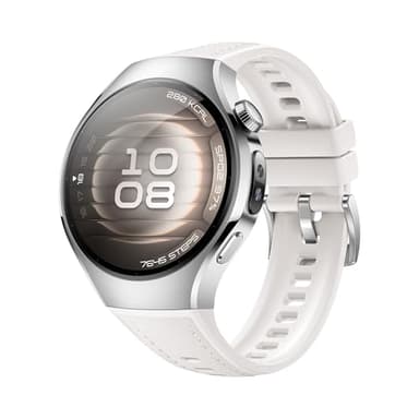 HUAWEI Watch 5 Smartwatch Herren Damen, Health Glance, 5ATM Wasserdicht, GPS, SpO2 an der Fingerspitze, Kompatibel mit Android™ & iOS, Saphirglas, 30 Monate Garantie, 42mm, weiß
