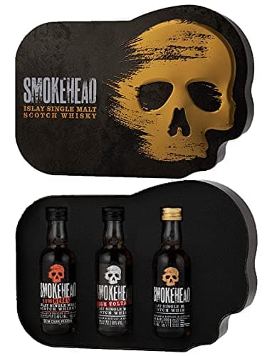 Smokehead Gift Tin Single Malt Whisky 3 x 5cl